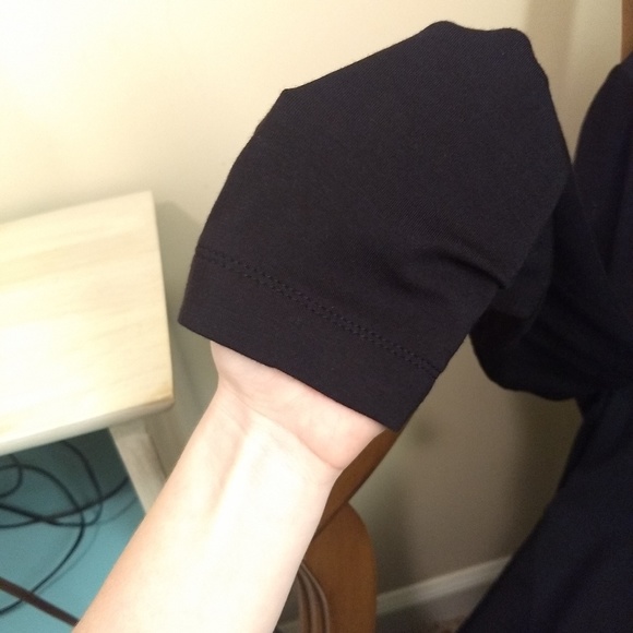 NWT Malia Blouse Blue/Black - Picture 3 of 8